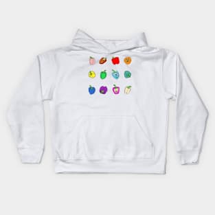 Colorful Bell Peppers Kids Hoodie